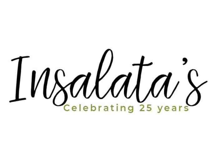Certificate for Dining at Insalata's