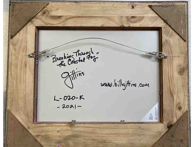 Breaking Through the Coastal Fog (original oil on canvas)