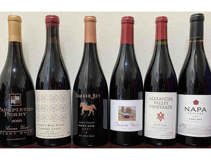 Case of Pinot Noirs from Jim Gordon, Wine Enthusiast