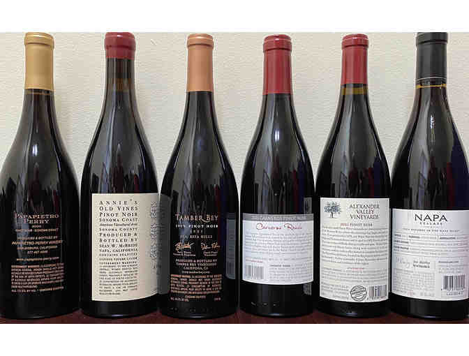 Case of Pinot Noirs from Jim Gordon, Wine Enthusiast