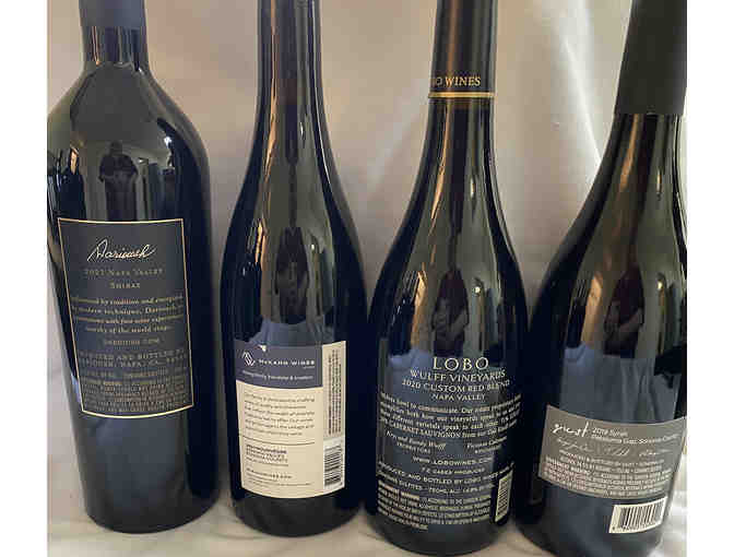 Mixed Case of Deep Dark Reds from Jim Gordon, Wine Enthusiast