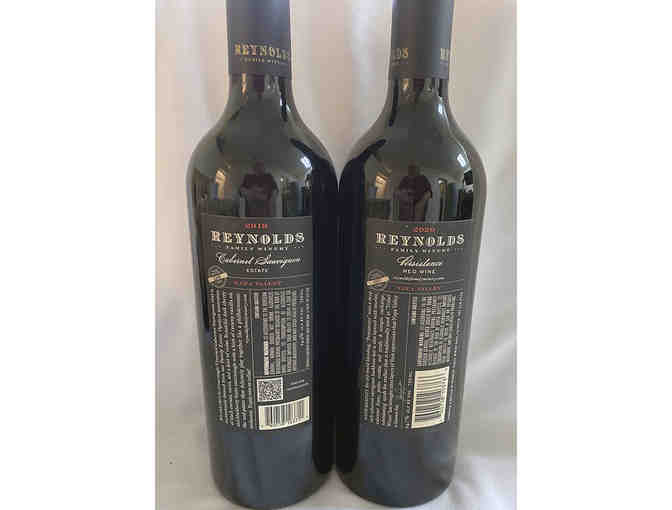 Two Handcrafted Napa Wines by Reynolds Family Winery