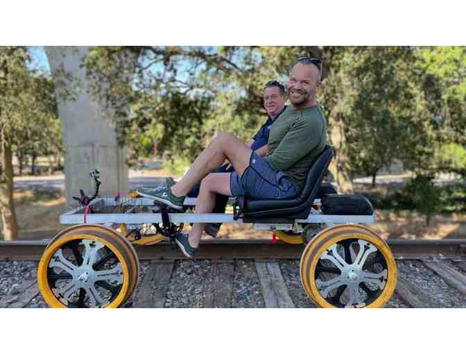 Ride the Rails on a Railbike for 2