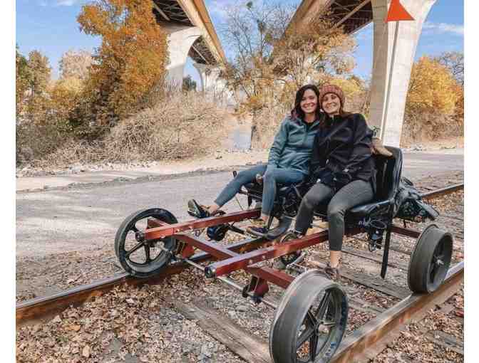 Ride the Rails on a Railbike for 2