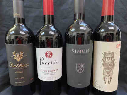 Mixed Case of Cabernets and other red wines, James Suckling Wine Reviews