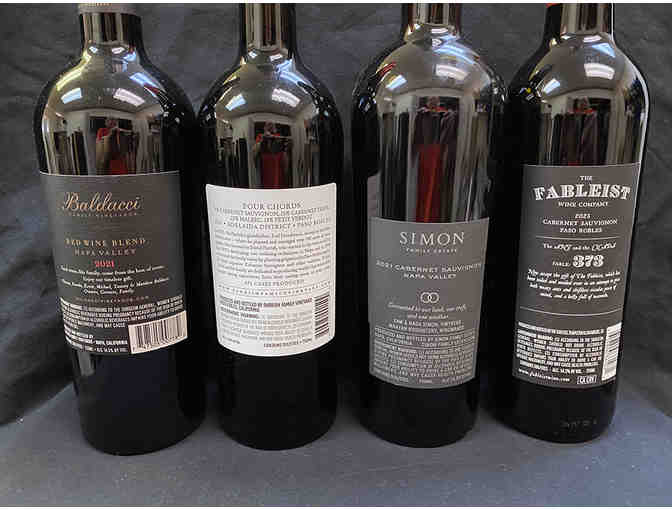 Mixed Case of Cabernets and other red wines, James Suckling Wine Reviews