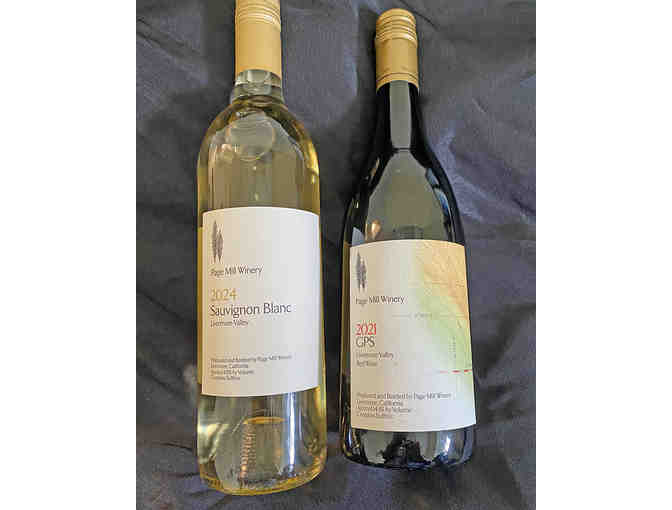 Tasting for 4 and Wines from Page Mill Winery