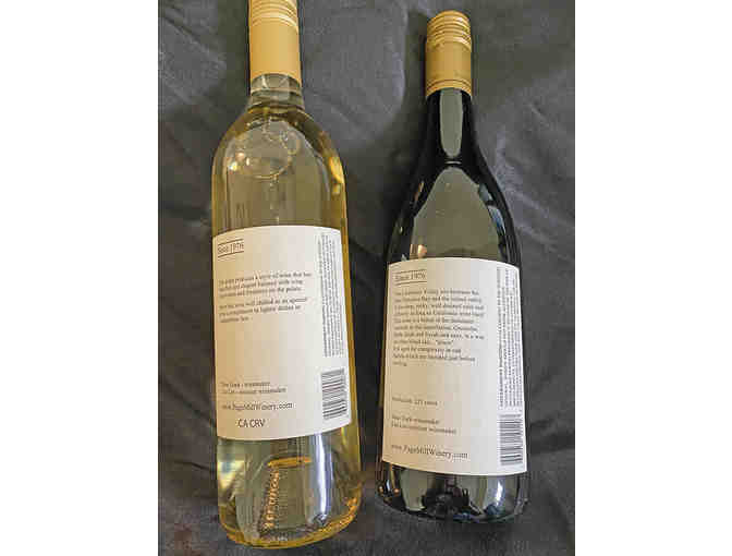 Tasting for 4 and Wines from Page Mill Winery