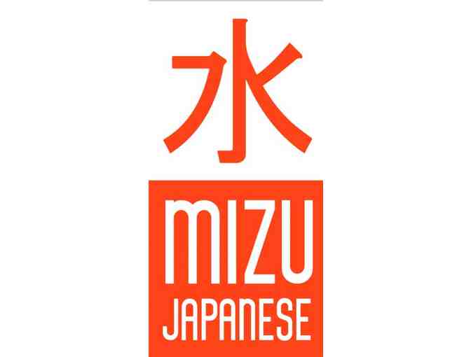 $100 Gift Certificate to Mizu Japanese Restaurant OR Acqua Restaurant