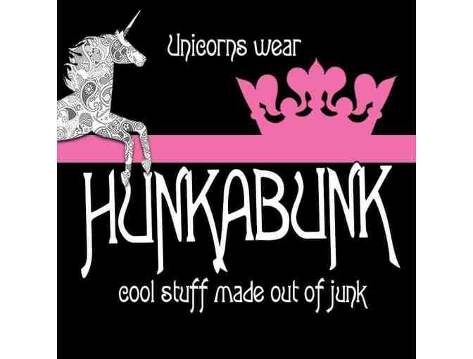 Silver and Turquoise Trinket Bracelet from Hunkabunk