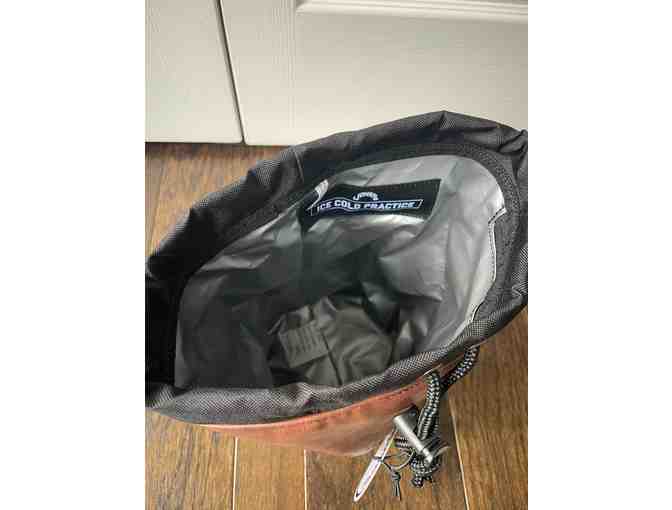 Ben Jones Foundation Leather Embroidered Cooler/Shag Bag - Kodiak Brown