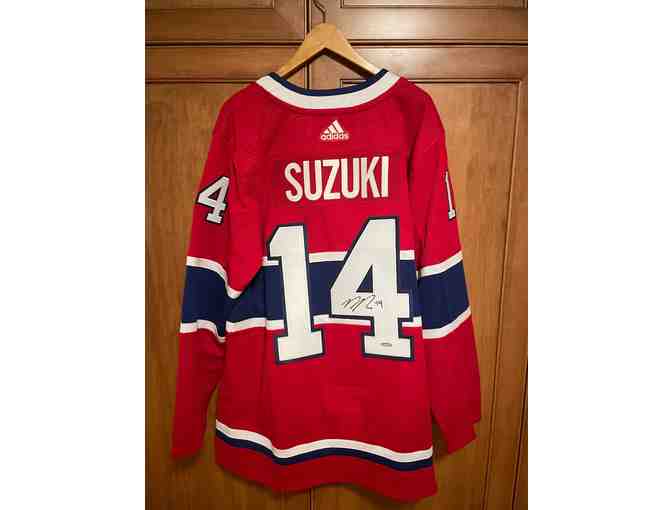 Nick Suzuki Signed Jersey - Authentic