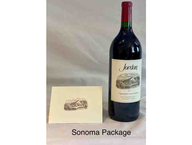 Sonoma Package - 1 Night Stay Jordan Winery, Magnum Jordan, 2 Tastings, Lunch and Kayaking