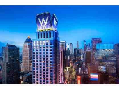 W New York-Times Square - One (1) Night Stay