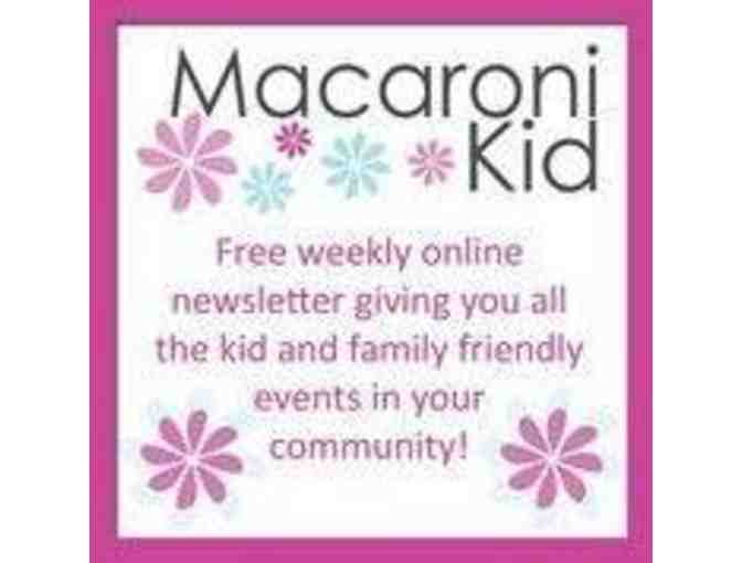 3 Months Advertising on MacaroniKid.com