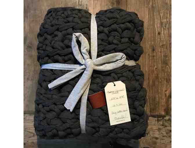 Sheltered Co. Weighted Blanket and Travel Bag