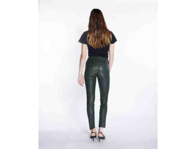 Incredibly Sexy Leather Leggings (Green) By SPRWMN