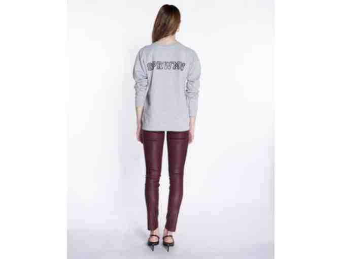 Incredibly Sexy Leather Leggings (Plum) By SPRWMN