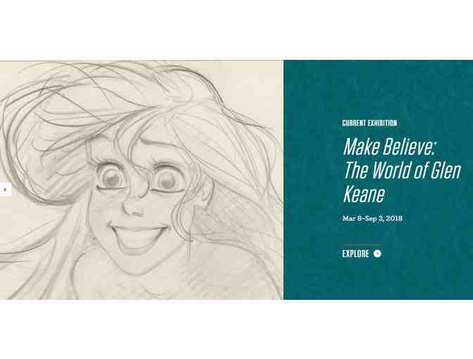 Walt Disney Family Museum -  Four Tickets - no expiration