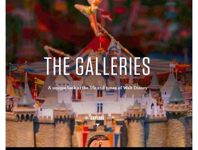 Walt Disney Family Museum -  Four Tickets - no expiration