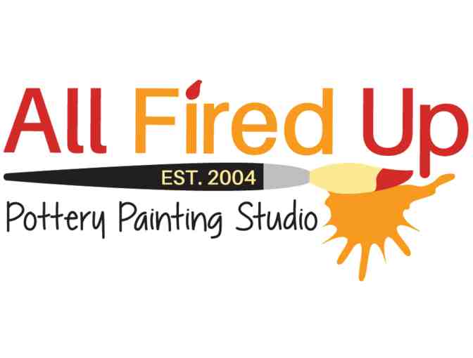 $25 All Fired Up Pottery & Painting Studio Gift Certificate - Photo 1