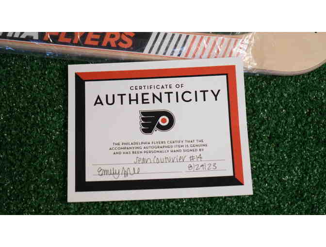 Sean Couturier Autographed Mini Stick