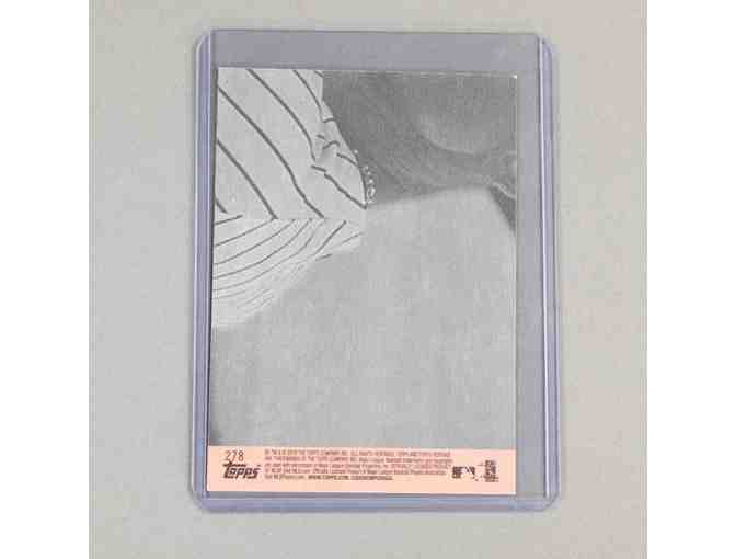 Aaron Judge Autographed Topps Baseball Card