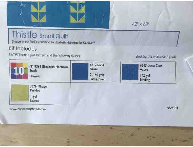Thistle Quilt Kit