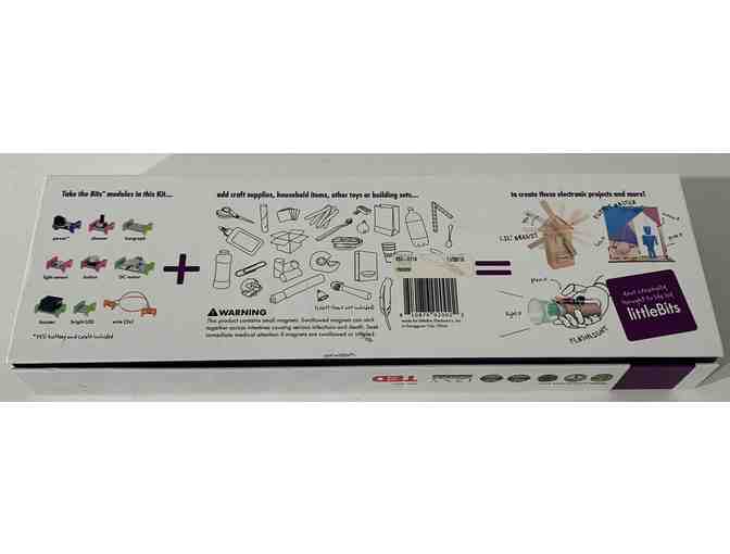 Little Bits Kids' Electronics Learning Kit, Base Kit, 10 Bits, 8 Projects