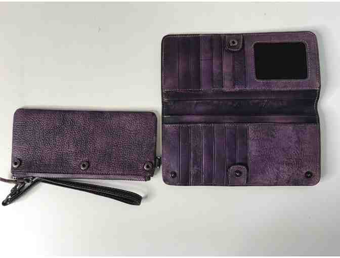 Chic Purple Wallet