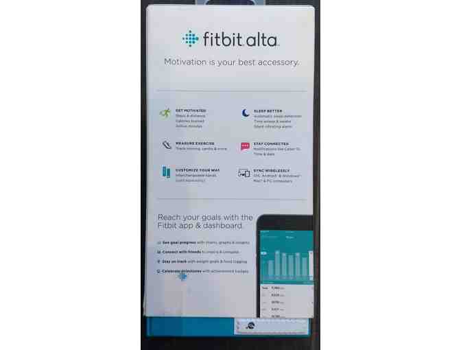 Fitbit Alta Fitness Wristband, size Large in Black