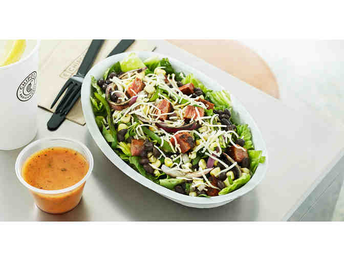 Dinner for two at Chipotle - gift card