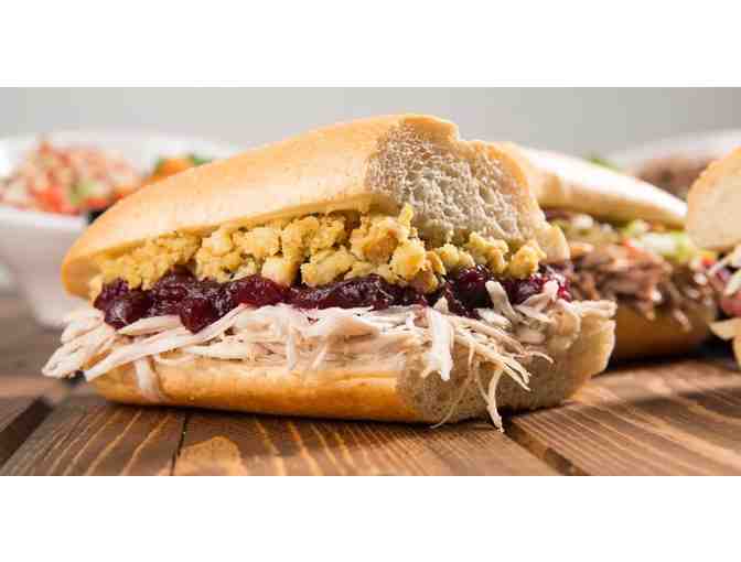 Capriottis--gift certificate for a free medium sub with small combo