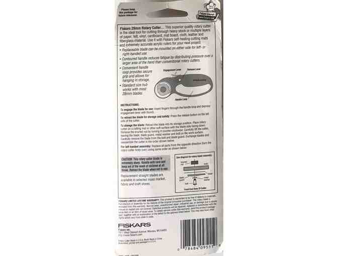 Sewing shears set and rotary cutter for quilting and crafting worth $41