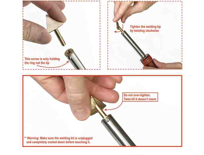 Jounjip Plastic Welding Repair Kit for Bumper, Kayak, Canoe
