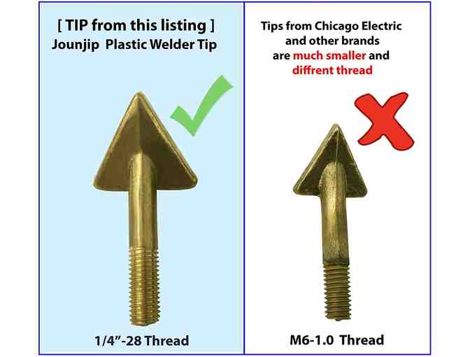 Jounjip Plastic Welding Repair Kit for Bumper, Kayak, Canoe