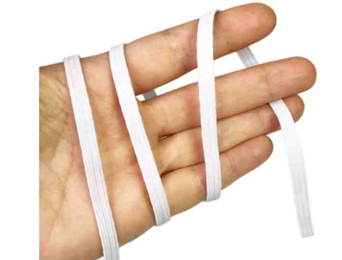 Face Mask Sewing Kit: Elastic and Nose Wire