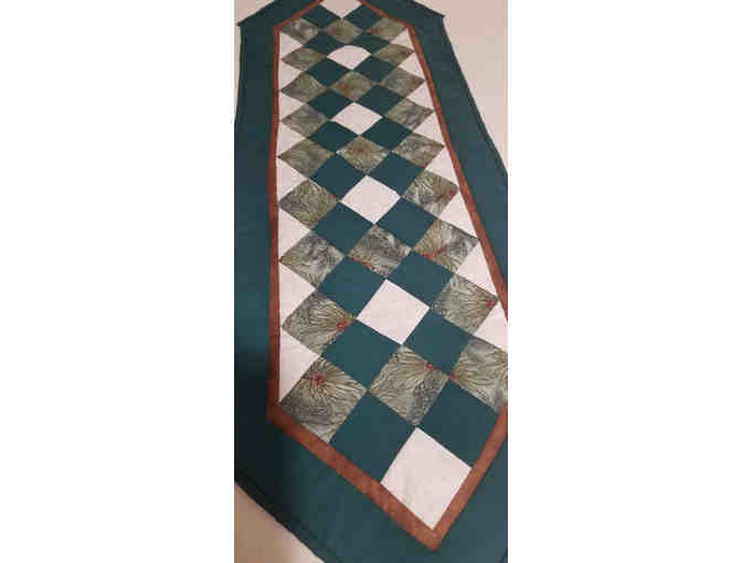 Hand quilted Table Runner