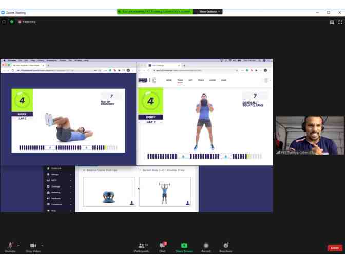 One month online membership at F45 Culver City