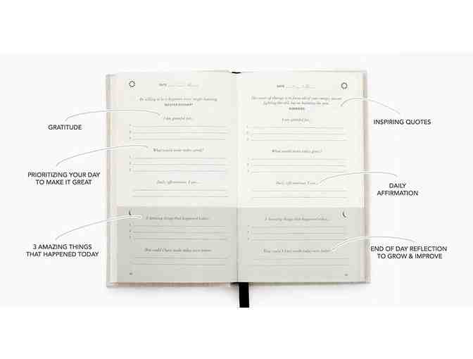 The Five Minute Journal: A Happier You in 5 Minutes a Day