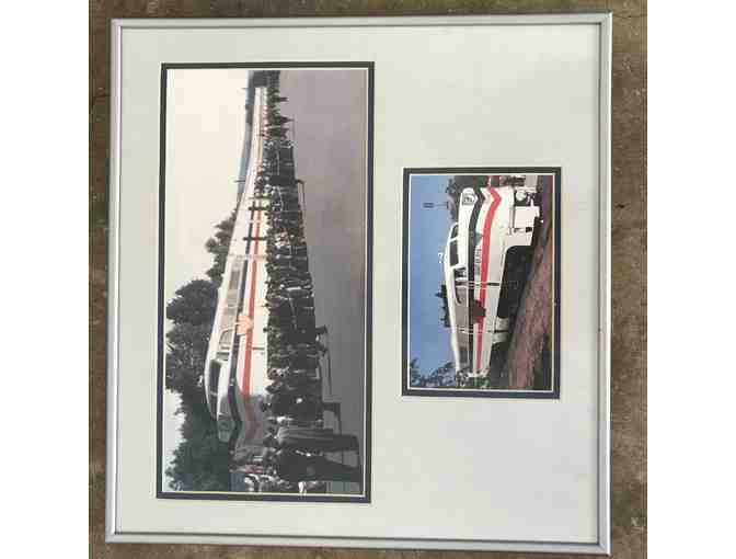 Professionally Framed Photos of the 1976 Freedom Train