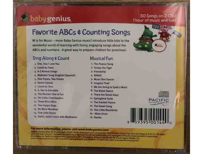 baby genius Favorite ABCs and Counting Songs - 2 CDs
