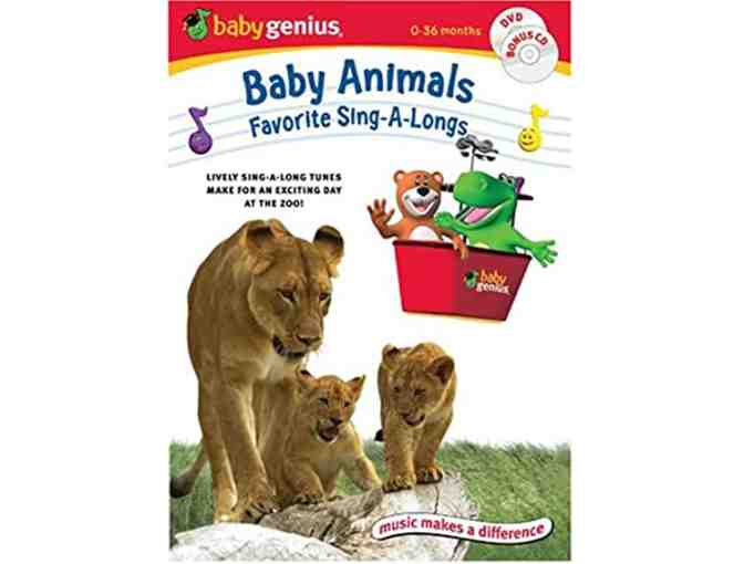 5 baby genius DVDs for 0-48 month olds