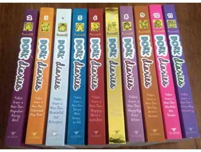 Dork Diaries volumes 2-11 in paperback