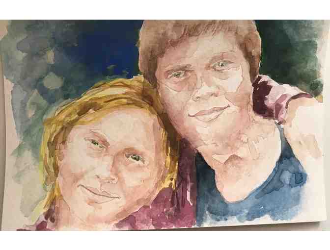 Original Watercolor Portrait of YOUR child