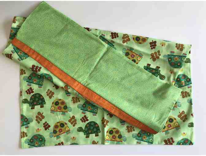 One-of-a-Kind Adorable Turtle Pillowcase