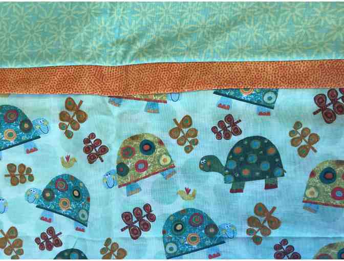 One-of-a-Kind Adorable Turtle Pillowcase