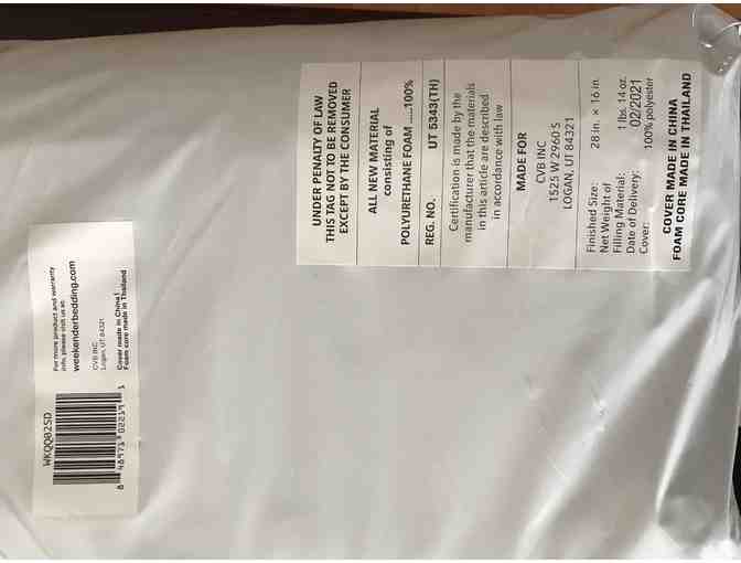 Weekender 2-Pack Shredded Memory Foam Pillow