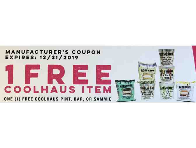 Coolhaus: (2) coupons for products up to $9.99 each