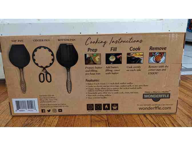 Stuffed Waffle Iron (3 piece cast aluminum)